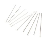 10pcs Doll Hair Rerooting Tool Stainless Steel Wig Supplies Replacement Accessories Doll Rehairing Tool 0.6mm 0.8mm for Doll Hair Rooting Various Doll Sizes and Styles