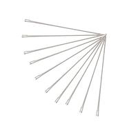 10pcs Doll Rerooting Needles 0.6mm, Doll Knitting Tool for Doll Making & Repair, Wig Rooting Supplies Crafting Kit