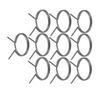 10pcs Door Handle Spring Coil Inner Diameter 0.9' Stainless Steel Return | Black Colour with High Cycle Durability, Suitable for Security Doors and Lock Repair, for Maintenance Technicians