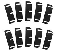 10pcs Door Hinge Shims Door Hinge Spacer, 3.54in/9cm Hinge Shims Adjustable Spacer Packers for Doors Filling Gaps Adjusting The Spacing to Align Prevents Air Leakage, Cabinets Hinge Repair