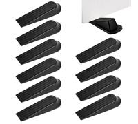 10Pcs Door Stops, Door Stoppers for Floor, Rubber Door Stop, Door Wedges Indoors, Door Wedges Indoors Rubber, Suitable for Home, Office and Other Places Where The Door Needs to be Open