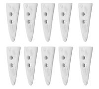 10Pcs Double Hole Button 3cm Resin Sewing Button Fasteners for Coat Clothing Repair Bag Sewing Accessories Resin Horn Buttons for Clothing