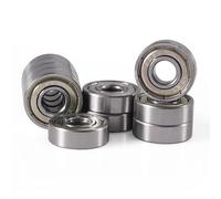 10PCS Double Shield Miniature high Carbon Steel Bearing 608zz 623zz 624zz 635zz 626zz 688zz 3D Printer Parts 608Rs 608 Bearing(608RS)