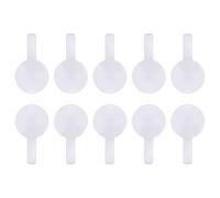 10Pcs Double Side Erasable Paddles Small Handheld Whiteboards Auction Paddles for Classroom Teaching Office Meeting Family Message Board
