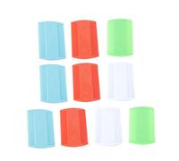 10pcs Double-Sided PET Comb Set Cat Massage Combs Dog Grooming Brushes for Shedding Plastic Hair Grooming Tools for Cats and Dogs