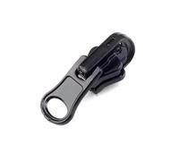 10pcs Double-Sided Zipper Slider Set, Sizes 3#-8#, Universal for Resin and Metal Zippers,Black,No5