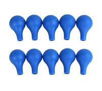 10Pcs Dropper Rubber Caps Rubber Dropper Bulb Caps for Pipettes Glass Measuring Tube Liquid Eyedroppers Laboratory Suction Ball
