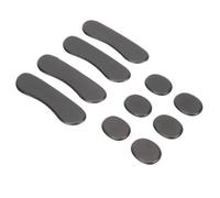 10pcs Drum Pad Drum Dampeners Silicone Black, Reducing Overtones