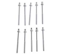 10PCS Drum Set Screws Metal Screw Essential Metal Instrument Replacement Part For Percussion Musical Instruments Hardware Component