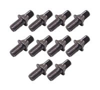 10Pcs Drum Standard Exterior Square Screws Tension Rod Deeply Thread Strong Metal Short Hardware Drum Standard Exterior Square