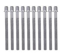 10Pcs Drum Tension Rod Tight Screws Metal Rods Bolts Percussions Replacement Hardware Spare Accessory Tight Replacement Parts