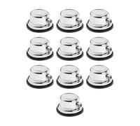 10pcs Drum Tensioning Lugs with Fastening Claws, Metal Hardware Spare Parts for Resonance Optimization and Easy Installation, 1.77inch- 10 Set