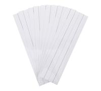 10pcs Dry Erase Magnetic Sentence Strips White Four Line Three Space
