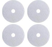 10PCS Dryer Vent Filters Replacement Kit - High-Efficiency Lint Traps for Panda/Magic Chef/Avant Dryers, Universal 227x33mm Cotton and Paper Filter Discs (White Round Ventilation Mesh)