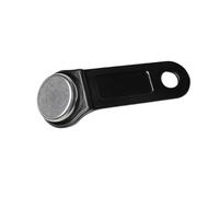 10Pcs DS1990A-F5 TM Card iButton Tag Touch Memory Key Non-Magnetic Electronic Keys Smart Rewritable Clone Read-only Key Fob for Dallas Cash Register Sale Till Systems, Black Handle