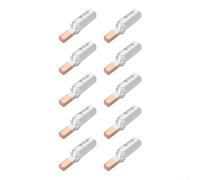 10PCS DTLC Copper Aluminum Cable Terminals for Industrial Motor Control, Bimetallic Wire Lugs for Torque-Sensitive Electrical Joints (DTLC-35)