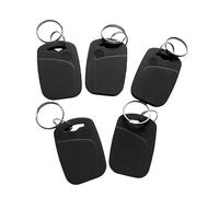 10PCS Dual Frequency RFID Composite Cards 13.56Mhz 1K UID and T5577 125 kHz ID Key Tag Readable Writable Rewrite for Copy Clone Backup (Black)