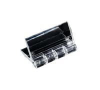 10Pcs Durable Acrylic Folding Hinges 25X33mm 30X35mm 45X35mm Transparent Plexiglass Mini Door Hardware(45x35mm)