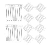 10Pcs Durable Hair Parting Combs with Tooth Design for Wedding Bridal Hairstyles Versatile Styling Tools for Women for Bangs and Hanfu Hairpieces