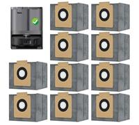 10PCS Dust Bags for Eufy Clean X8 Pro / X10 Pro Omni Robot Vacuum Self-Empty Station,Replacement hoover Bag Accessories Part Large Capacity