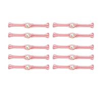 10pcs Dusty Chinese Knot Fasteners Pearls Embellished Buttons Sewing Button for Cheongsam Suits and Dance Clothes Cheongsam Button