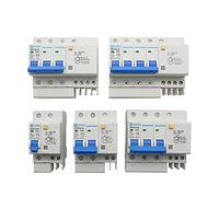 10pcs DZ47LE-63 Household Miniature Circuit Breaker 2P Air Switch with Leakage Protector Three-Phase Main Gate(16a)