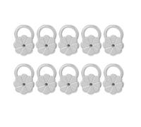 10pcs Earring Lift Supports Hypoallergenical Ear Lobes Lifters Adjustable Comfortable Ear Backs for Women Jewelry Fashion Earring Lifters