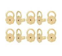 10pcs Earring Lifters Adjustable Hypoallergenical Ear Lobes Backs Metal Earring Stoppers for Droopy Earrings Elegant Lifts