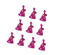 10Pcs Easter Bunnies Shape Eggs Covers Fabric Eggs Sleeve Eggs Holder For Festival Celebration And Home Party Decoration