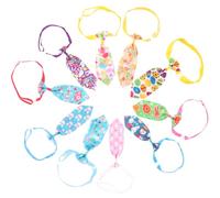 10pcs Easter PET Tie Decor for Cats and Kittens, Cloth Festive | Quick Buckle Fastening, Smooth Printed Surface, Simple Lovely Style, Outdoor Walking, Photo Props