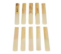 10pcs Eb Tenor Saxophone Reeds Strength 2.5 Woodwind Instrument Saxophone Soprano Sax Accessories Sax Reed