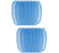 10Pcs Elastic Top Paint Filter Bags with Fine Net 1/2/5 Gallon Bucket Strainer Bags for Home Renovations and Gardening