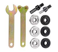 10Pcs Electric Drill Conversion Connecting Rod For Cutting Disc Polishing Wheel Handle Holder Adapter Angled Grinder Set Electric Drill Accessory
