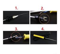 10pcs Electric Soldering Iron Heating Element Internal Heated Ceramic Core Replacement Parts 20W 35W 50W 220V White(50W)