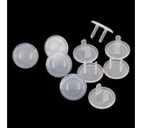 10Pcs Electrical Outlet Safety Covers, White Socket Plugs, Protection Anti Electric Shock Electrical Outlet Cover Plate