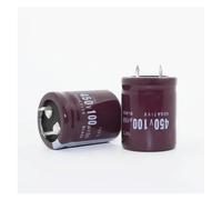 10PCS ELECTROL CAPACITOR 450V100uF 100uf 450V 25 * 30MM 105C MQXFCZUX