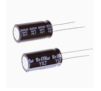 10PCS Electrolytic Capacitor 10V470UF 8X11.5 Capacitance Meters