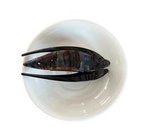 10Pcs Elegant Retro Clip Acetate Swallow Tail Hair Claw Minimalist Updo Accessories For Women for Women(Dark Blue Coffee)