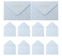 10pcs Embossed Flower Invitation Envelopes with Gold Foil, Specialty | Elegant Classic Finish, Floral Pattern with Subtle Shimmer, for Wedding and Dinner Party Mailings