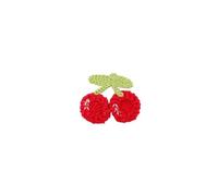 10pcs Embroidered Cloth Stickers Cartoon Fruit Series Small Knitted Hair Accessories Clothing Strawberry Patches Hand-Sewn DIY for Clothes Jeans Jackets(8)