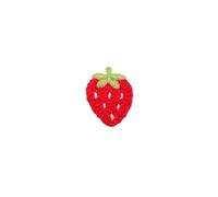 10pcs Embroidered Cloth Stickers Cartoon Fruit Series Small Knitted Hair Accessories Clothing Strawberry Patches Hand-Sewn DIY for Clothes Jeans Jackets(4)