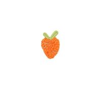 10pcs Embroidered Cloth Stickers Cartoon Fruit Series Small Knitted Hair Accessories Clothing Strawberry Patches Hand-Sewn DIY for Clothes Jeans Jackets(3)