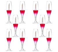 10pcs Empty Lip Gloss Plastic Containers Red for Travel | Mini Tube Set, Suitable for Lip Oil and Lip Liquid, Plastic Build, Daily Woman Use