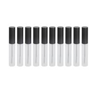10Pcs Empty Mascara Tube 10ml Frosted Semi Transparent Refillable Bottle Eyelash Cream Container for Travel Family DIY