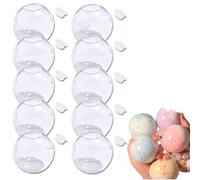 10pcs Empty Stress Ball DIY Kit, for Sensory Fidget Toys Making (4CM)