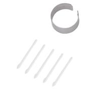10PCS EMR Digital Pen Tips Set, Touch Screen Pen Nibs Replacement for 1 2 for King Write MR05 for Note 10 (White)