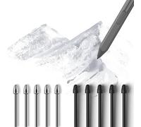 10PCS EMR Tips Replacement for AMZ Kindle Scribe Pen Soft&Metal Tips for Remarkable,Boox Pen Tips,Nibs (5*Metal+5*Soft)