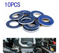 10PCS Engine Oil Drain Gasket Washer 90430 12031 Compatible With For 1989 2016 And GS460