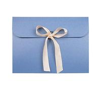 10Pcs Envelope Gift Box Silk Scarf Packaging Box With Ribbon Bow Party Gift Envelope Solid Color Packaging Present Bag for Mother’s Day Paper Party Bag for Birthday Wedding Baby Shower Xmas