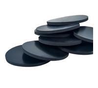 10PCS EPDM Disc Dia 10mm -90mm Solid Round Seal Gasket, Round Rubber Sheet 1mm 1.5mm 2mm 3mm Thickness(30X1mm 10PCS)